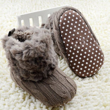 Load image into Gallery viewer, Fleece Baby Snow Boots