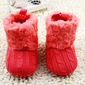 Fleece Baby Snow Boots