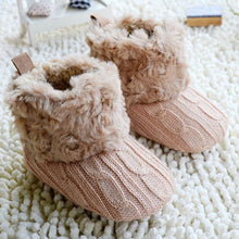 Load image into Gallery viewer, Fleece Baby Snow Boots