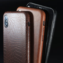 Load image into Gallery viewer, Leather iPhone Cases